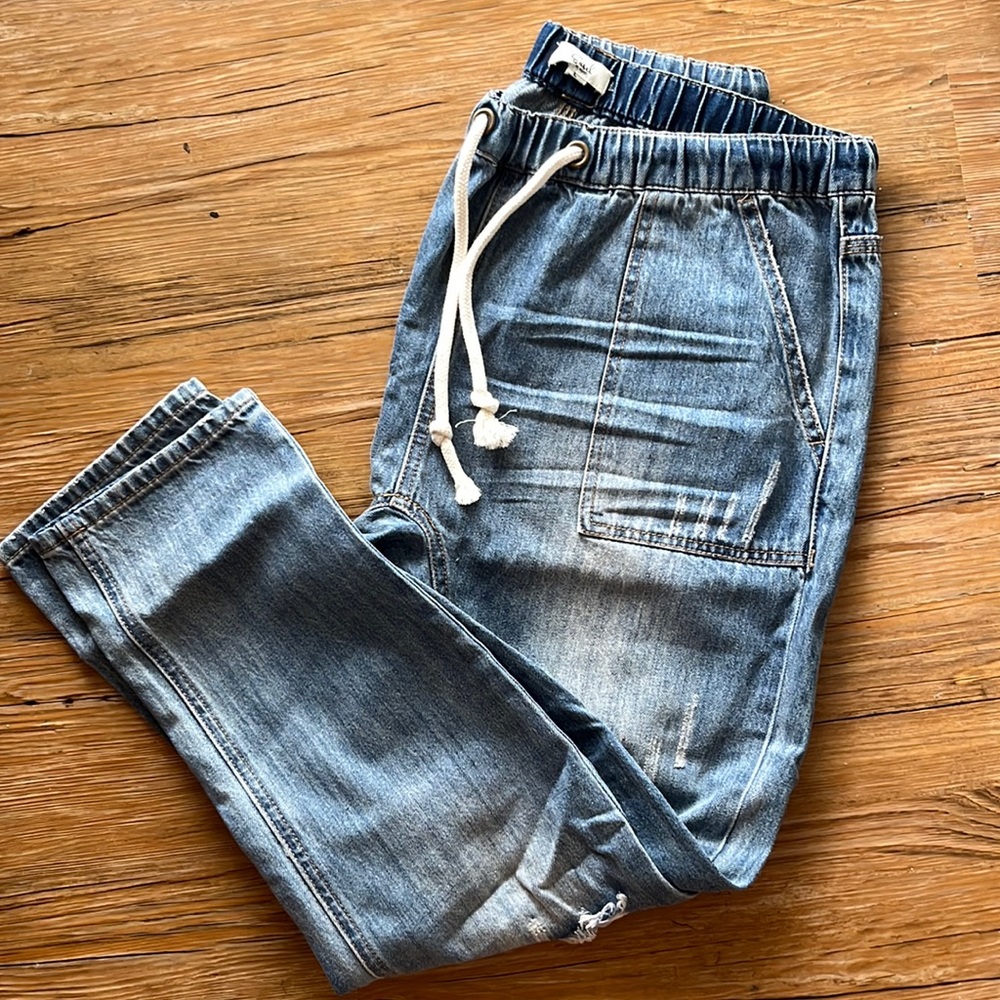 Tied Mom Jeans